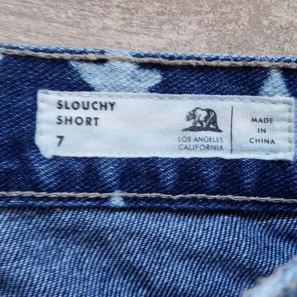 Bullhead | American Flag Patriotic Jean Cutoffs - Picture 7 of 8